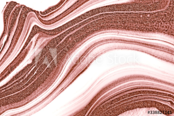 Copper paint flow Copper paint flow