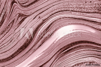 Copper paint flow Copper paint flow