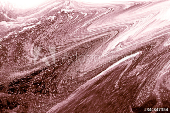 Copper paint flow Copper paint flow