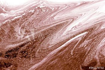Copper paint flow Copper paint flow