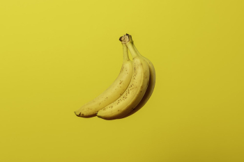 Copy space Photo of Yellow Bananas Copy space Photo of Yellow Bananas