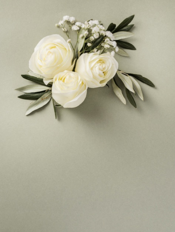 Copy-space wedding floral ornament Free Photo Copy-space wedding floral ornament Free Photo