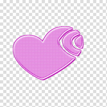 Corazones, pink heart illustration transparent background PNG clipart