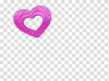 Corazones, pink heart transparent background PNG clipart