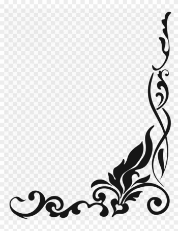 Corner Border Png Clipart Decorative Corners Clip Art - Clip Art Borders Png