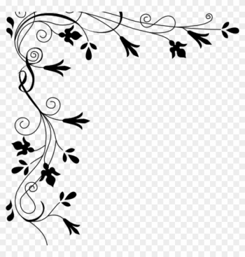 Corner Page Borders Corner Page Borders Decorative - Corner Border Design Png