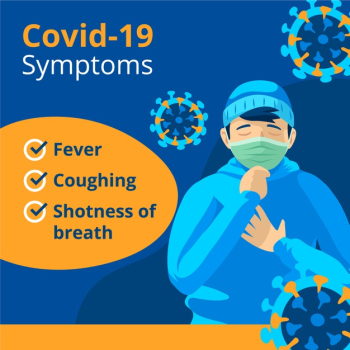 Coronavirus symptoms illustration Free Vector Coronavirus symptoms illustration Free Vector