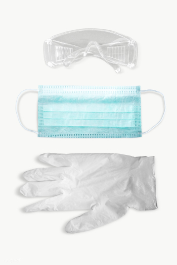 Coronavirus prevention mask and gloves transparent png  | Free  transparent png - 2301903