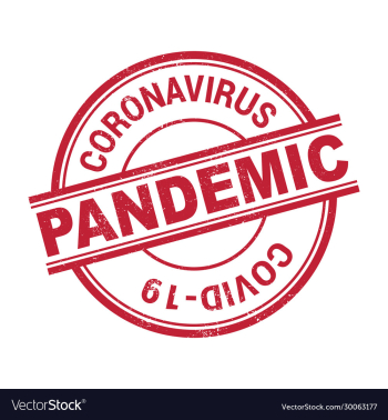 coronavirus stamp red logo pandemic coronavirus stamp red logo pandemic