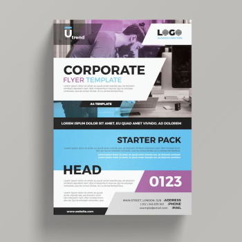 Corporate business flyer