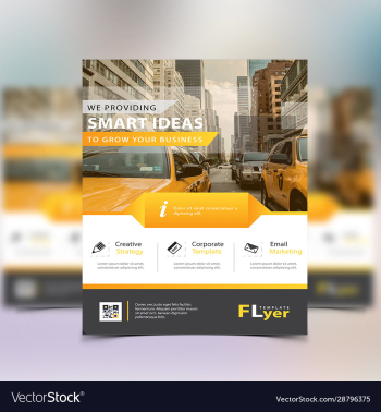 corporate business flyer template