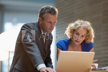Corporate business people using laptop Corporate business people using laptop