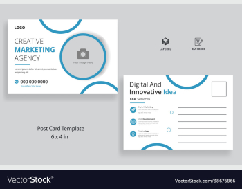 corporate business postcard corporate business postcard