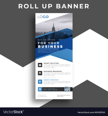corporate business roll up banner design template corporate business roll up banner design template