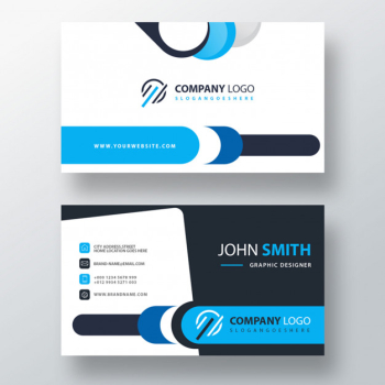 Corporate card template Free Psd