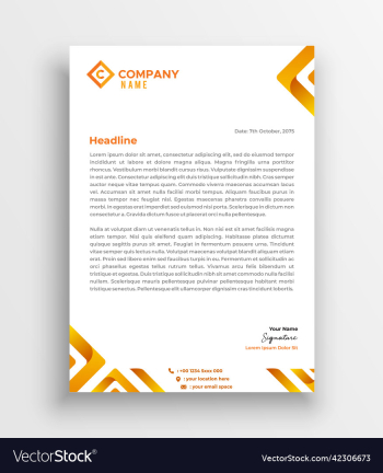 corporate company letterhead corporate company letterhead