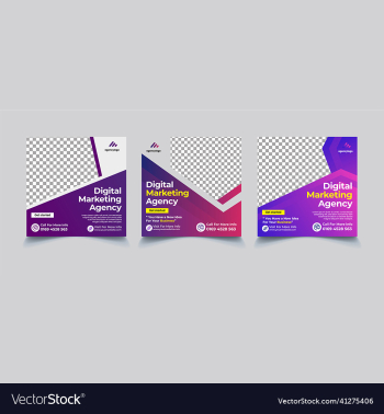 corporate digital marketing social media banner po