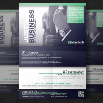 Corporate flyer template Corporate flyer template