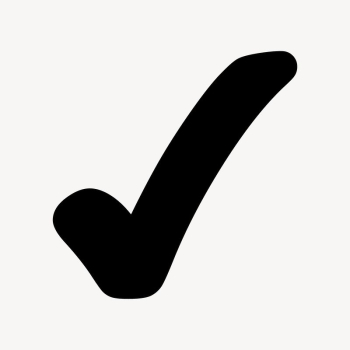 Correct tick illustration, black symbol | Free Photo - rawpixel Correct tick illustration, black symbol | Free Photo - rawpixel