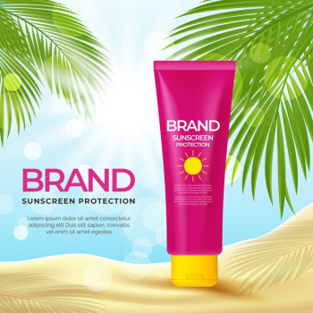Cosmetic advertisment design Free Vector Cosmetic advertisment design Free Vector