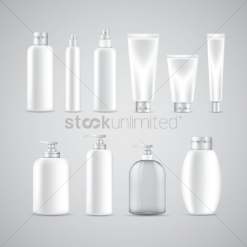 Cosmetic container collection Cosmetic container collection