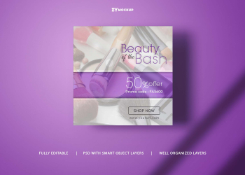 Cosmetic Item Instagram Banner Template Cosmetic Item Instagram Banner Template