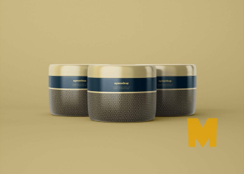 Cosmetic Jars Mockup - Graphic Eagle