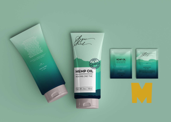 Cosmetic Tube Sachet Mockup