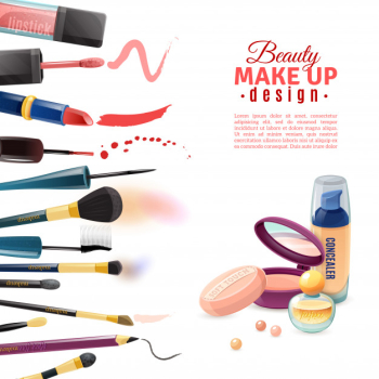 Cosmetics beauty poster Cosmetics beauty poster