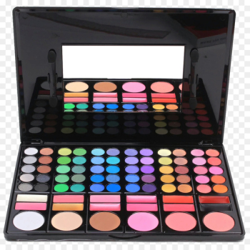 Cosmetics Eye shadow Eye liner Makeup brush Rouge - Multicolor eyeshadow 