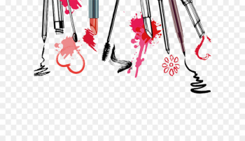 Cosmetics Watercolor painting Illustration - Drawing Cosmetics 