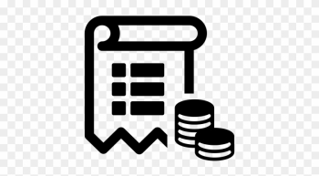 Cost Reduction, Half Price, Money Deduction Icon - Balance Sheet Icon