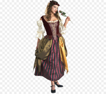 Costume Robe Renaissance Dress Clothing - female warrior 