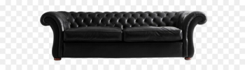 Couch Furniture Sofa bed Chair - Black Sofa Png Image 