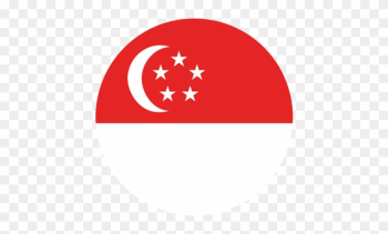 Country - Singapore Flag Round Png Country - Singapore Flag Round Png