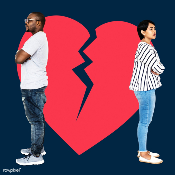 Couple breaking up and turning their backs on.. | Free stock psd mockup - 504368 Couple breaking up and turning their backs on.. | Free stock psd mockup - 504368