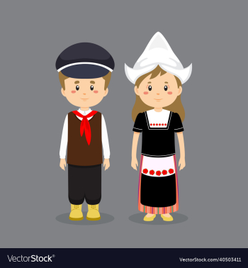 couple character wearing netherlands national couple character wearing netherlands national