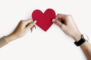 Couple hands holding heart, love | Free PSD - rawpixel Couple hands holding heart, love | Free PSD - rawpixel