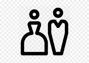 Couple Icon - Wedding Couple Icon - Wedding