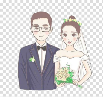 Couple Wedding Marriage, Cartoon couple transparent background PNG clipart Couple Wedding Marriage, Cartoon couple transparent background PNG clipart