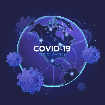 Covid-19 virus concept Free Vector Covid-19 virus concept Free Vector