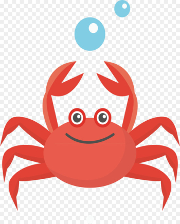 Crab Cartoon Drawing Illustration - Lovely little crab Crab Cartoon Drawing Illustration - Lovely little crab