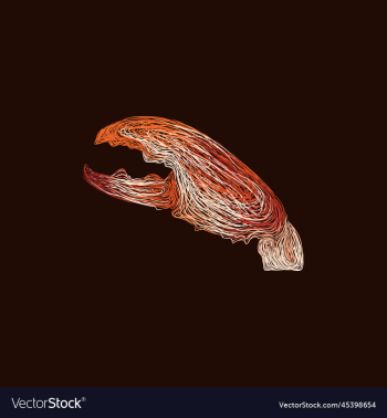 crab hand artwork style design crab hand artwork style design