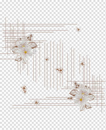 Craft Floral design, line transparent background PNG clipart