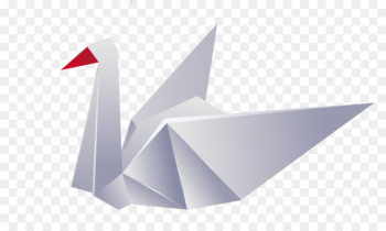 Crane Origami paper Origami paper - White Origami Paper Crane 