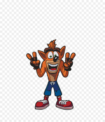 Crash Bandicoot 2: Cortex Strikes Back Crash Bandicoot N. Sane Trilogy Action & Toy Figures Video Games - backer background 