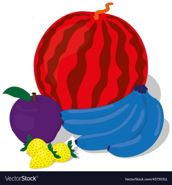 crazy color fruits still life art crazy color fruits still life art