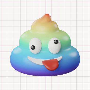 Crazy face poop, 3D rendering | Free Photo - rawpixel Crazy face poop, 3D rendering | Free Photo - rawpixel