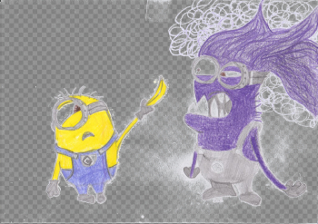 Crazy Minions PNG High-Quality Image Crazy Minions PNG High-Quality Image