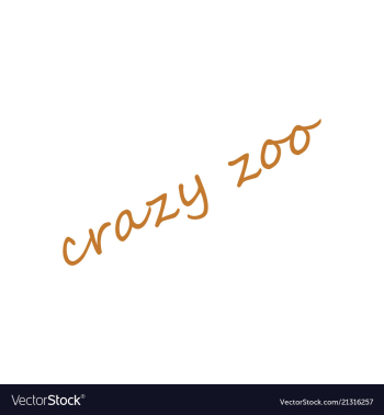 Crazy zoo vector image Crazy zoo vector image